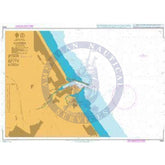 British Admiralty Nautical Chart 1453: Mediterranean Sea - Spain - East Coast, Gandia